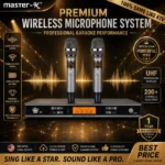 MASTER-K MALAYSIA M1 Wireless Microphone Rechargeable UHF Professional
