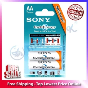 Sony Rechargeable Battery AA 4600mAh 1.2V